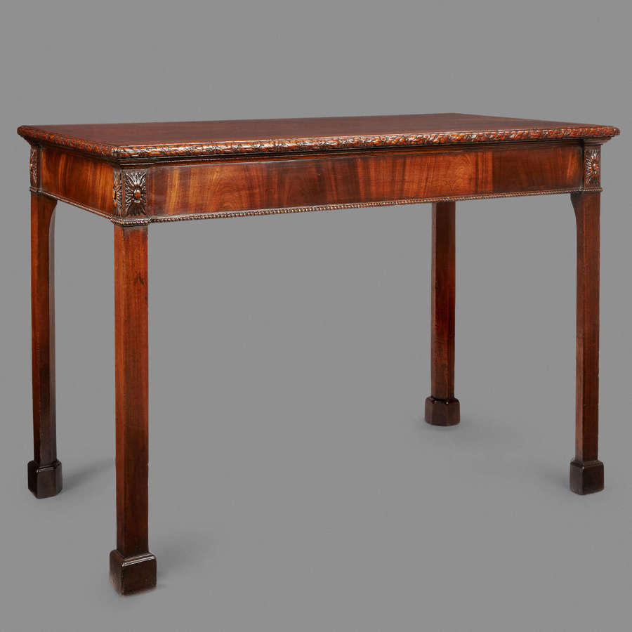 18th Century mahogany consul or serving table