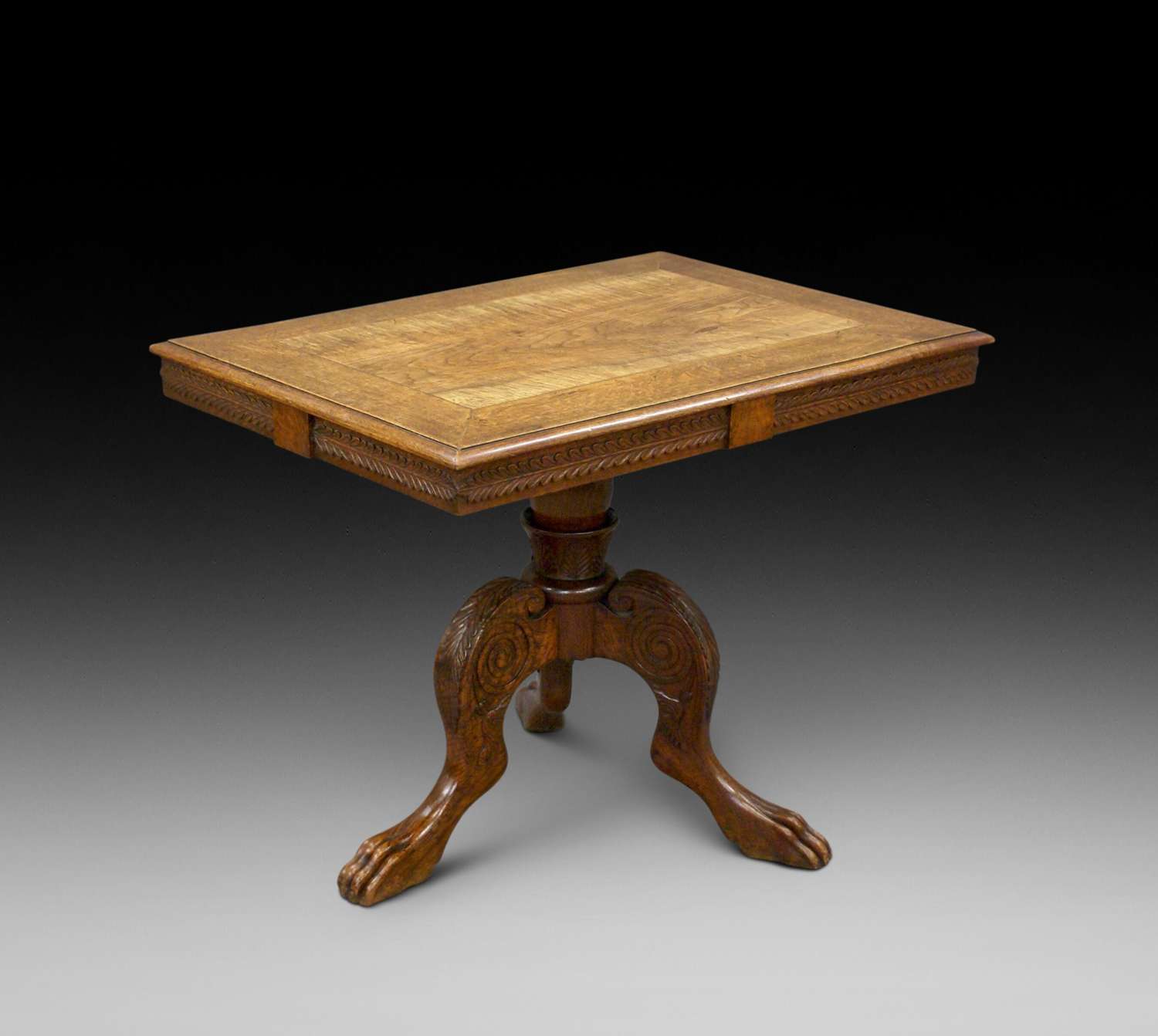 Unusual 19th Century oak & ash centre table