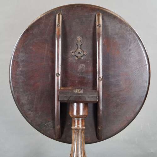 A George III mahogany tripod table