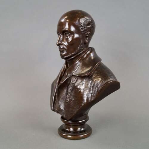 A French19th Century bronze bust