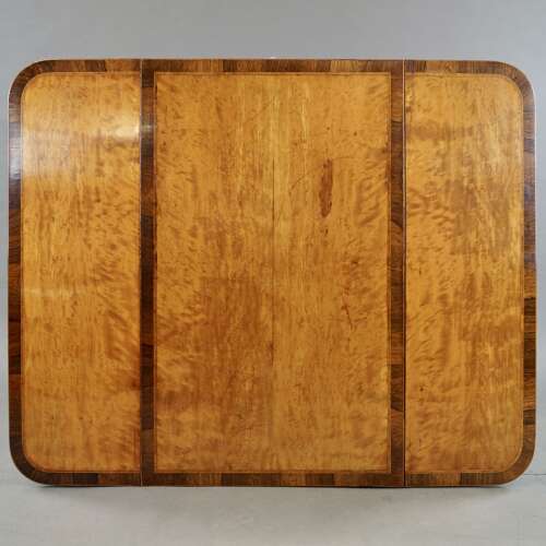 A George III period Satinwood Pembroke table