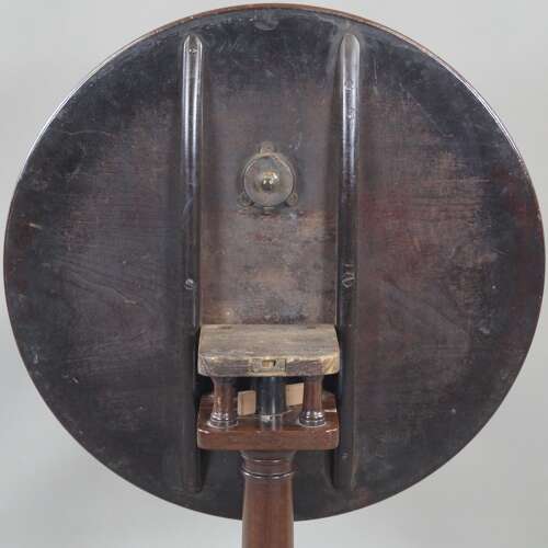 A George III period mahogany tripod table