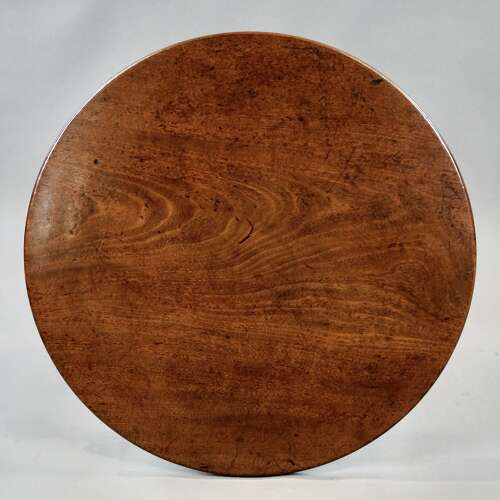 A George III period mahogany tripod table